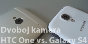 HTC One vs. Galaxy S4 - kamerom na kameru