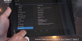 AOSP izvorni Android dostupan za Sony Xperia Tablet Z (Video)