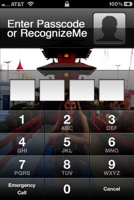recognizeme-lockscreen