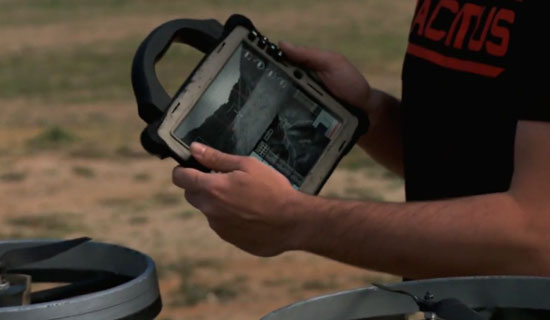 quadrotor-iPad-controller