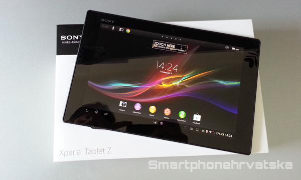 Sony Xperia Tablet Z test Sony Xperia Tablet Z test