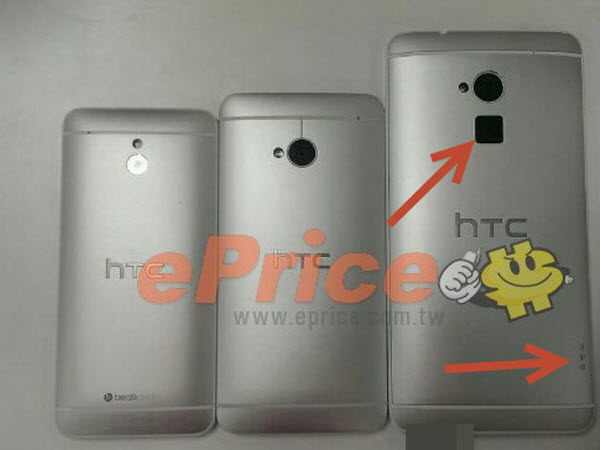 HTC One Max senzor otiska prsta HTC One Max senzor otiska prsta