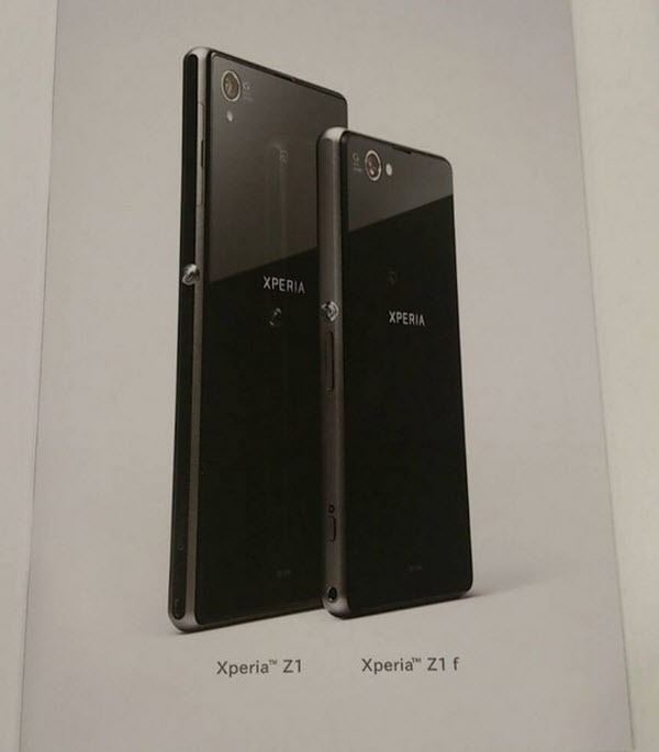 Sony Xperia Z1 f Xperia Z1 mini Xperia Z1 f