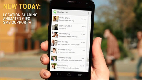 Google Hangouts SMS Google Hangouts SMS