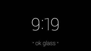 Google Glass screenshot