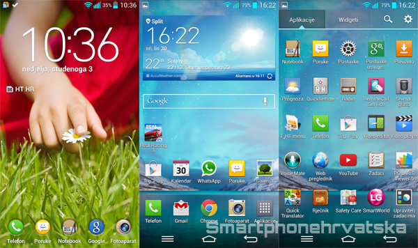 LG G2 recenzija softver LG G2 recenzija softver