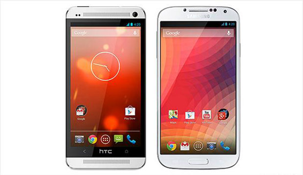 samsung gs4 htc one google edition samsung gs4 htc one google edition