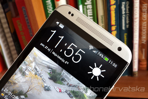 HTC Desire 601 recenzija zaslon