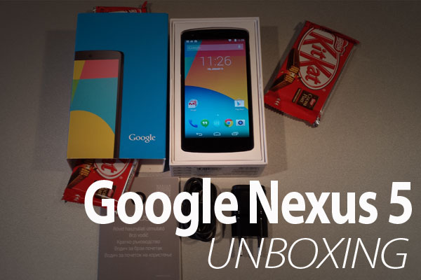 Nexus 5 unboxing i prvi dojmovi