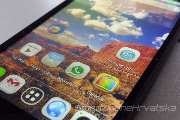 Vonino EGO QS Recenzija mobitela ZASLON