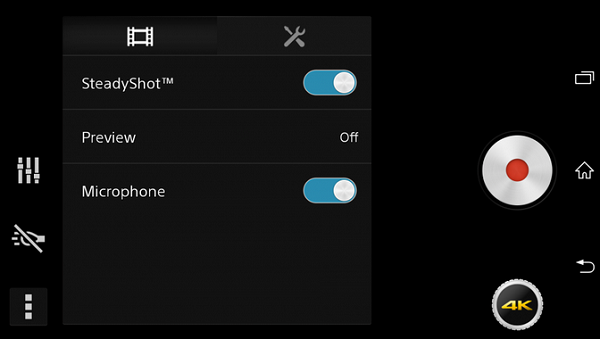Sony 4K Video app