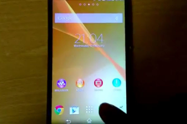 Sony D6503 Sirius navodno uhvaćen na videu