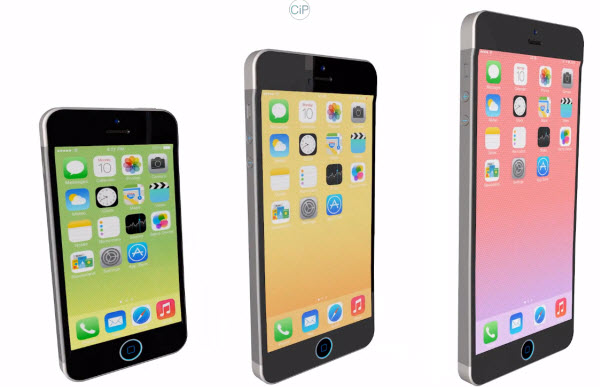 iPhone 6 s 4, 4.7 i 5.5'' zaslonom