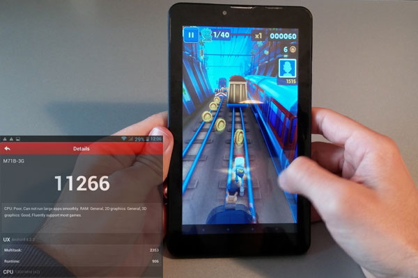 My Tab M71B-3G recenzija performanse