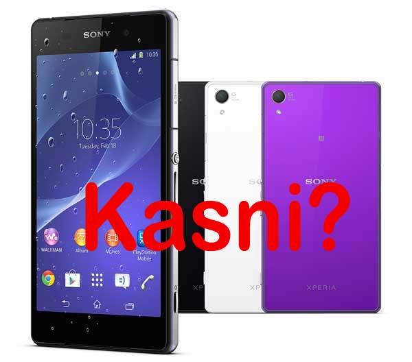 Sony Xperia Z2 stiže sa zakašnjenjem