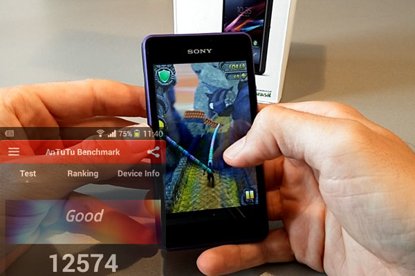 XPERIA E1 RECENZIJA PERFORMANSE