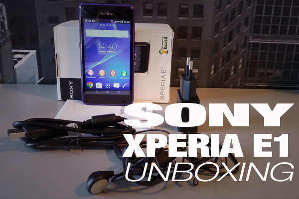 Sony Xperia E1 uboxing i prvi dojmovi