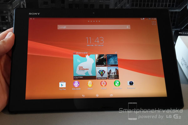 Sony Xperia Z2 Tablet Recenzija