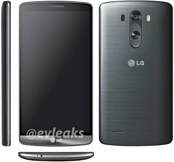 LG G3 render