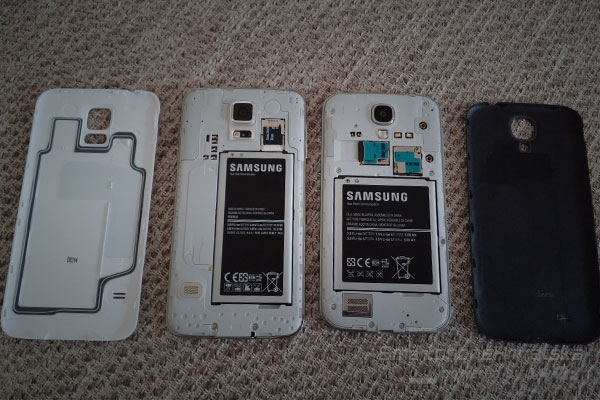 galaxy s5 vs galaxy s4 dizajn 2