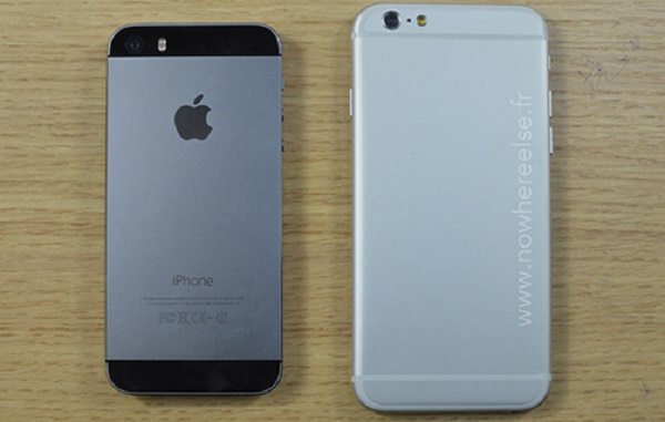 iPhone 6 usporedba dimenzija iPhone 5S
