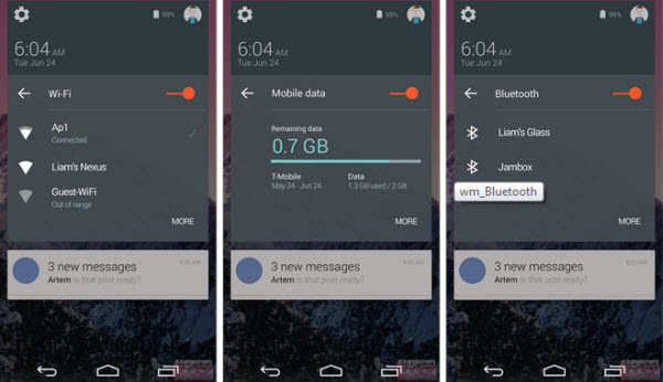 Android 5 lollipop screenshot 1