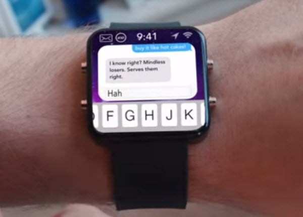 iWatch parodija