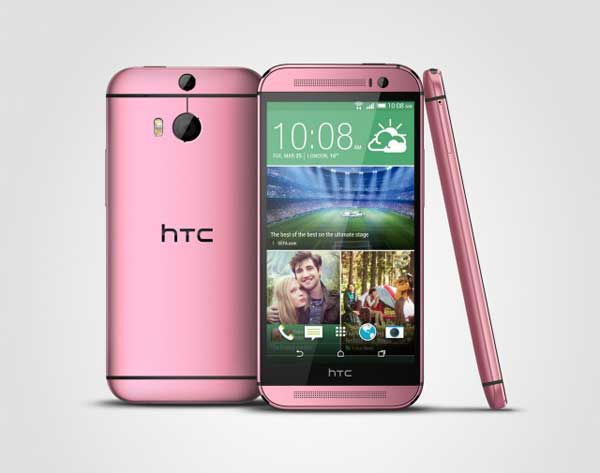 HTC One M8 ružičasti