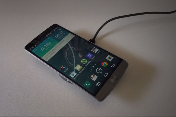 LG G3 bežično punjenje