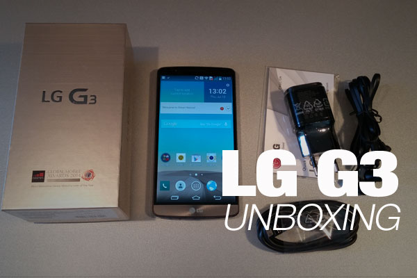 LLG G3 unboxing