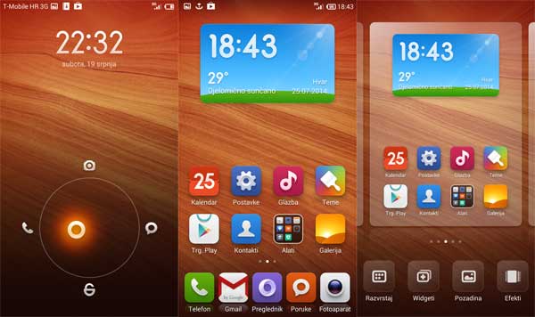 Xiaomi Redmi Note recenzija softver