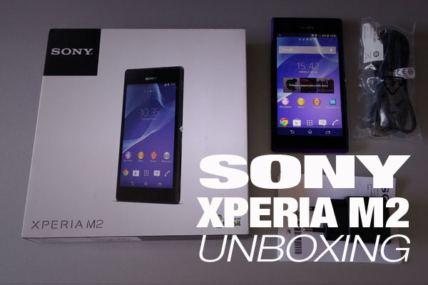 xPERIA m2 UNBOXING