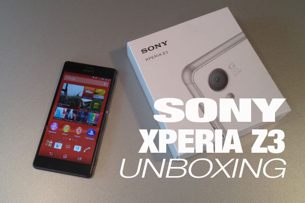 Sony Xperia Z3 Unboxing