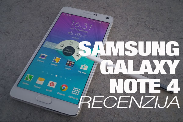 galaxy Note 4 recenzija