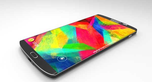 Galaxy S6 dual edge koncept
