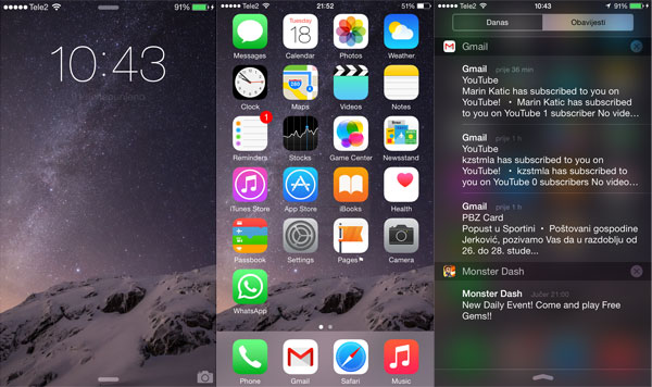IPHONE 6 RECENZIJA SCREENSHOT