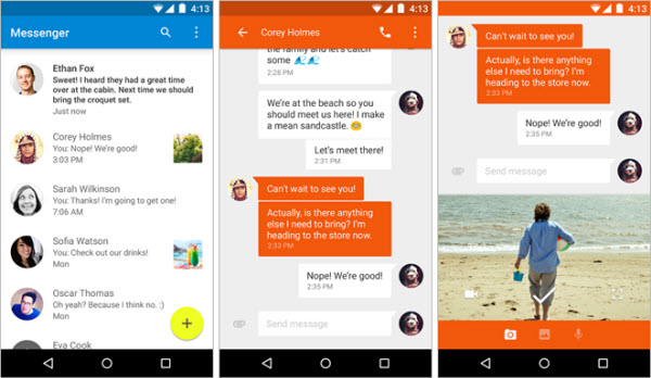 Messenger u Trgovini Play