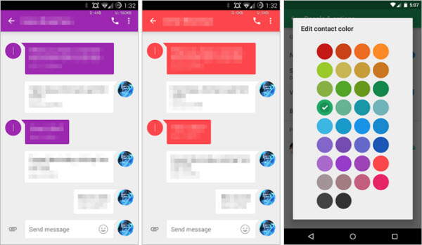 Novi Google Messenger s odabirom boja