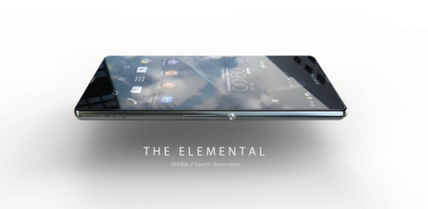 Xperia Z4 procurio dizajn