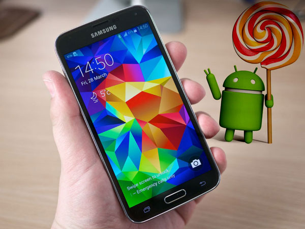 galaxy s5 lollipop