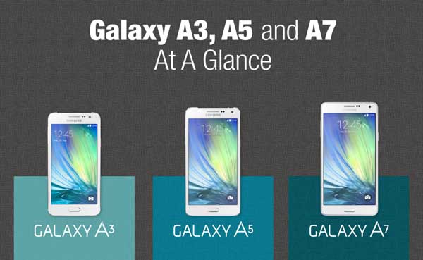 Galaxy A3 A5 i A7