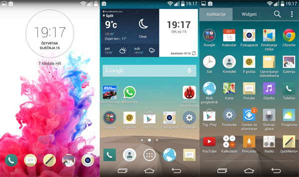 lg g3 s recenzija screenshot