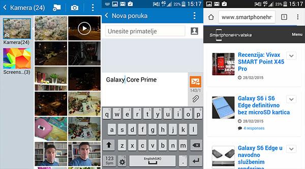 Samsung Galaxy Core Prime recenzija