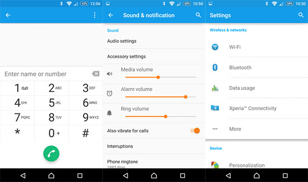 xperia z3 lollipop