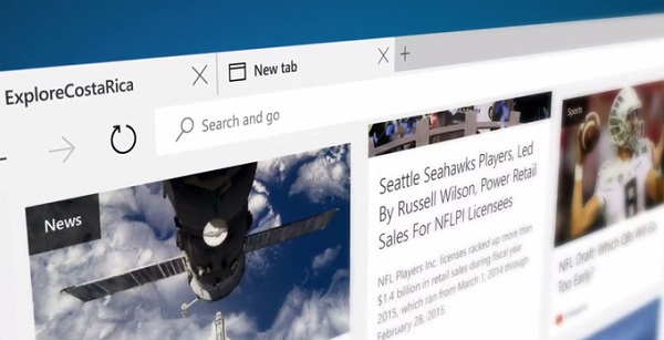 Microsoft edge web preglednik