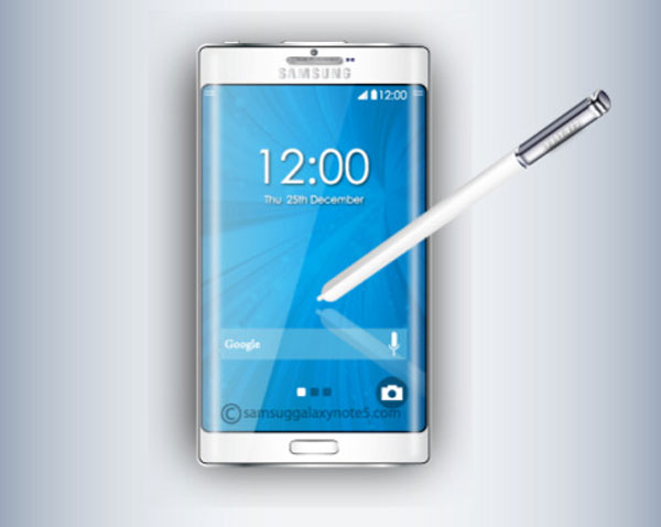 Galaxy Note 5 edge koncept