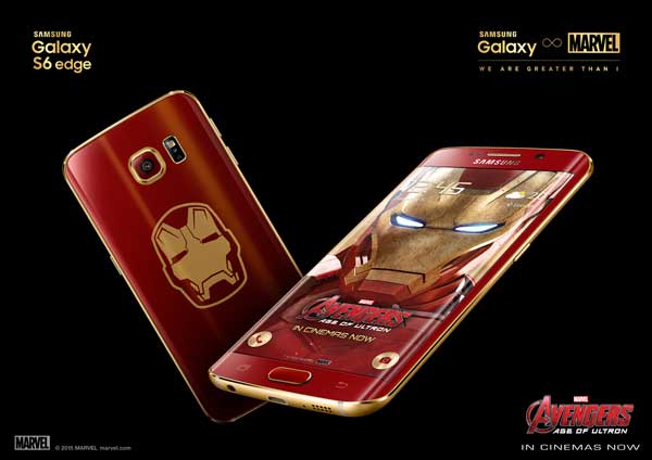 Galaxy S6 edge Iron Man
