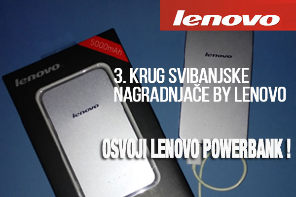 Osvoji Lenovo Powerbank