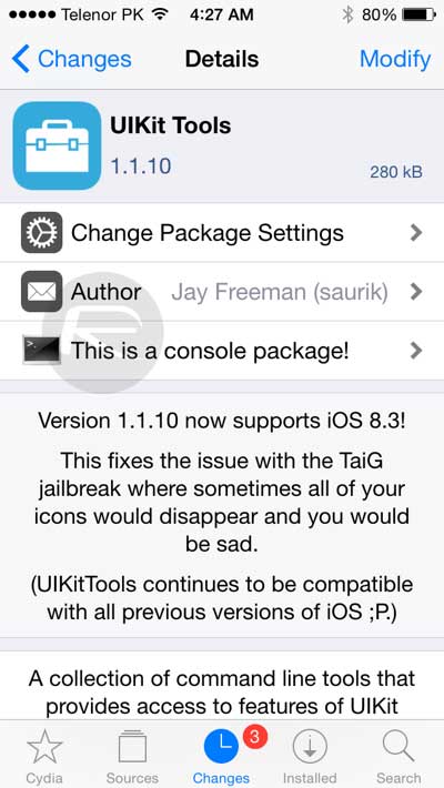 Rješenje za nestale ikonice nakon TaiG Jailbreaka (3)