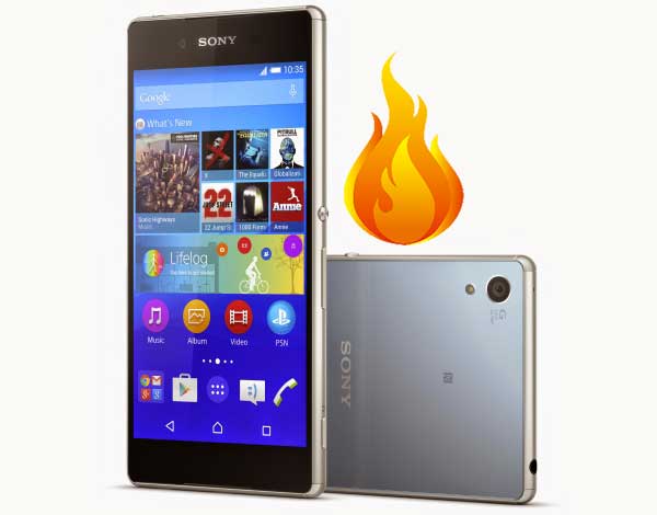 Sony Xperia Z3+ i službeno prevruća